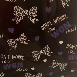 Leopard Print Polymailers with Bows 25 count